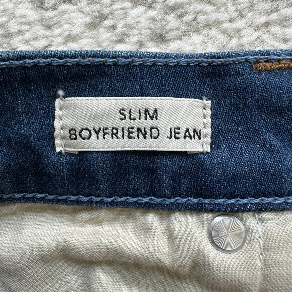 J. Crew High Rise Slim Boyfriend Jean Medium Wash Size 30 - Picture 7 of 11